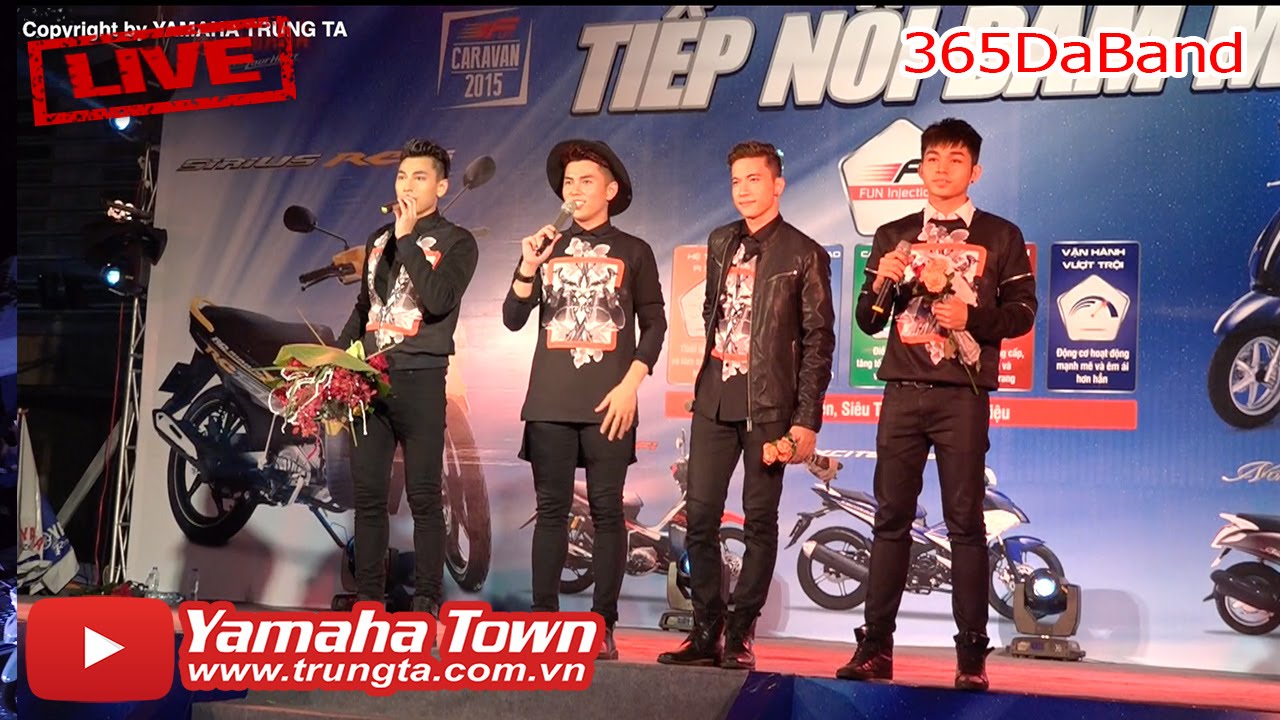 365DaBand quậy tưng bừng tại Yamaha Fun Caravan Hà Nội (Bản Full) ▶