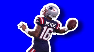 Every Jakobi Meyers Pass (to his own team)