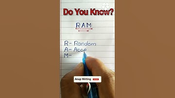 Full Form of RAM | RAM full form | ram | #shorts #viral #trendingshorts #ytshorts #fullform