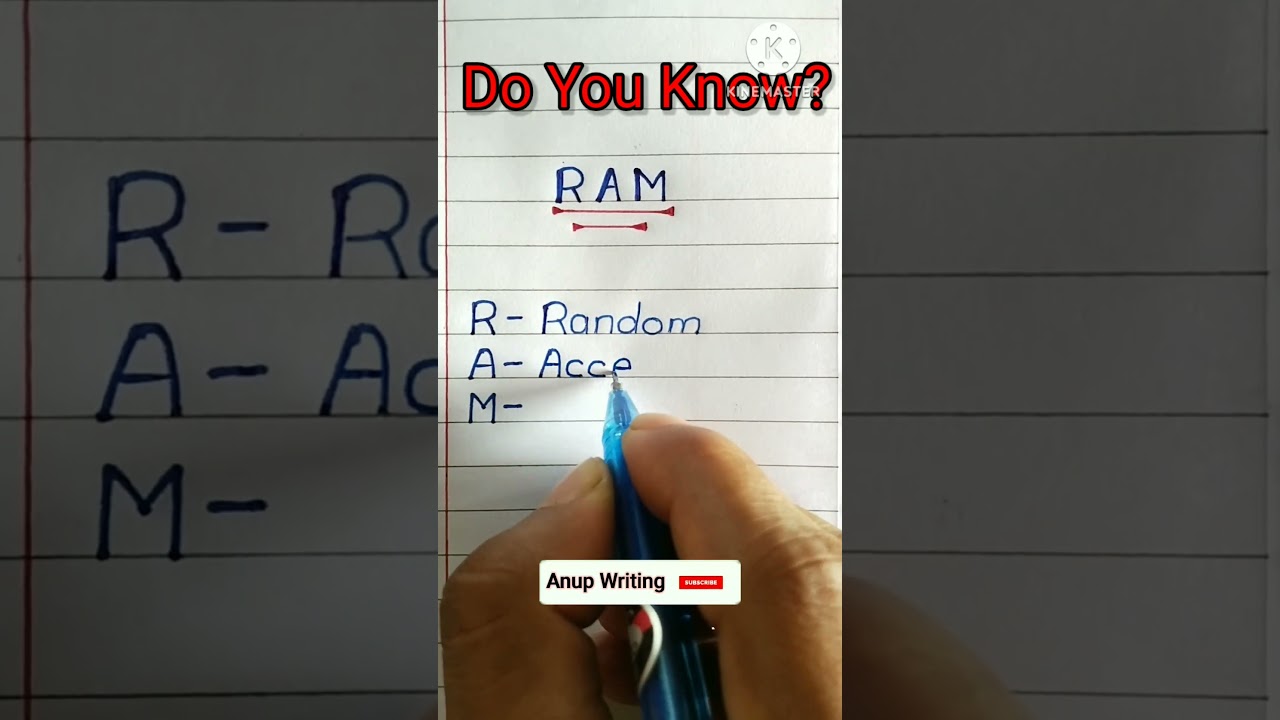 Full Form of RAM | RAM full form | ram | #shorts #viral #trendingshorts #ytshorts #fullform