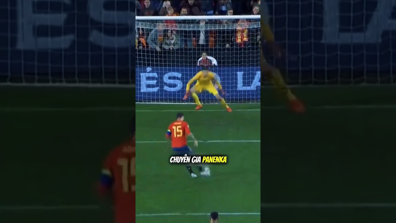 Bàn thắng kiểu Panenka điên rồ nhất trong lịch sử bóng đá #bongda #football #bongda24h