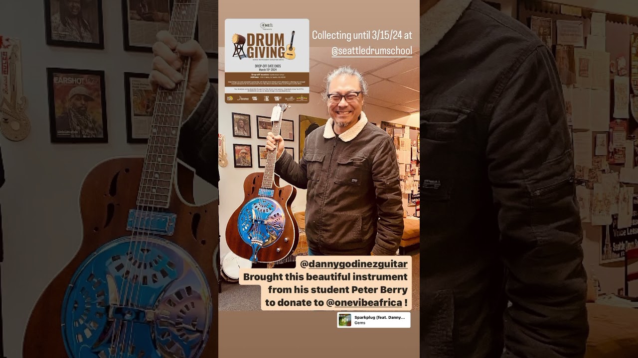 Obejrzyj Danny Godinez donating to DRUM GIVING Instrument Drive for #onevibeafrica at #seattledrumschool w YouTube Obejrzyj Danny Godinez donating to DRUM GIVING Instrument Drive for #onevibeafrica at #seattledrumschool w YouTube