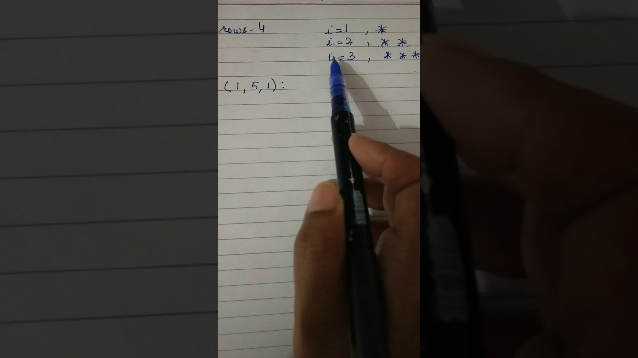 Pattern 2 using nested loop - YouTube