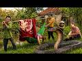 72 Hours Survival: Girl Ambushed By A Deadly Cobra In The Garden | Dangerous Rescue Journey!