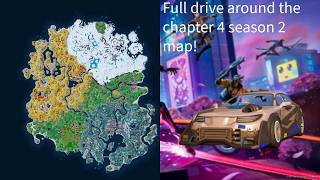 Full drive around all chapter 4 season 2 locations!