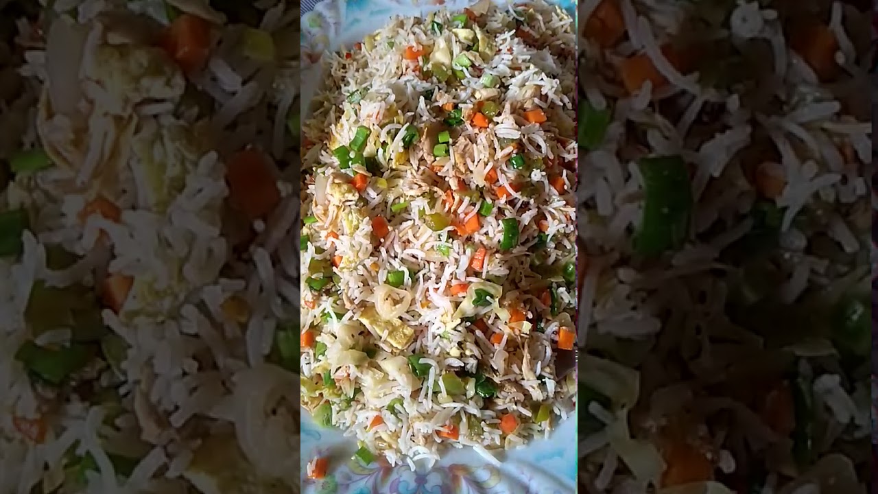 Fried Rice Done By Summaiyah😃 - YouTube