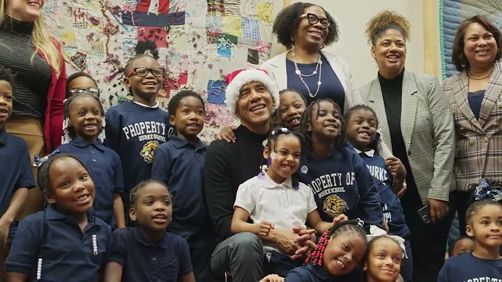 A holiday surprise from President Obama