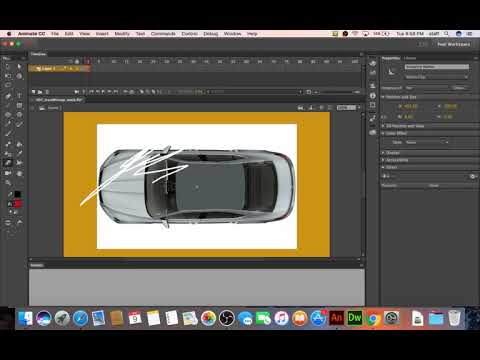 GD190 :: Adobe Animate CC Tutorials :: traceBitmap - mask
