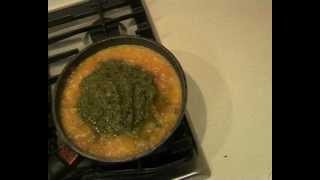  Saag  Bajias Cooking