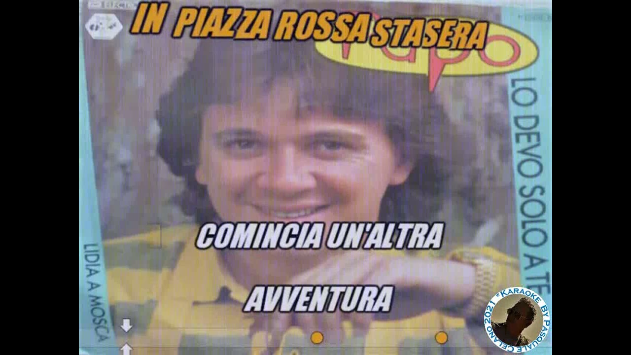 Pupo   Lidia a Mosca KARAOKE FAIR USE