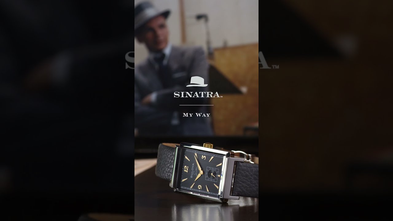Bulova Frank Sinatra Collection | My Way | 98A261 - YouTube
