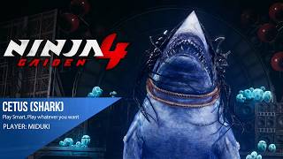 NINJA GAIDEN 4 - Cetus (Shark) | MN No Damage, Ryu Hayabusa