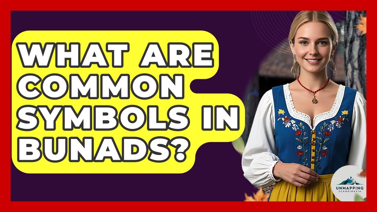 What Are Common Symbols In Bunads? - Unmapping Scandinavia