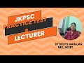 Practice Test 8 | Heckscher-Ohlin Theorem | JKPSC Economics Lecturer | Deepti Mahajan