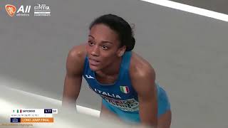 Larissa Iapaichino (Italy) | Long Jump | European Indoor 2023