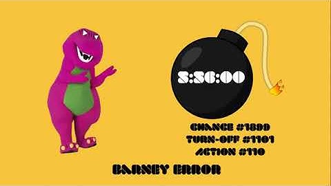 (REUPLOAD) Barney Error (TTUSDDLAFSBEITWWD) [Part 111]