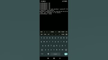 How to Shutdown Redhat Linux over SSH with schedule and message & how to cancel Shutdown