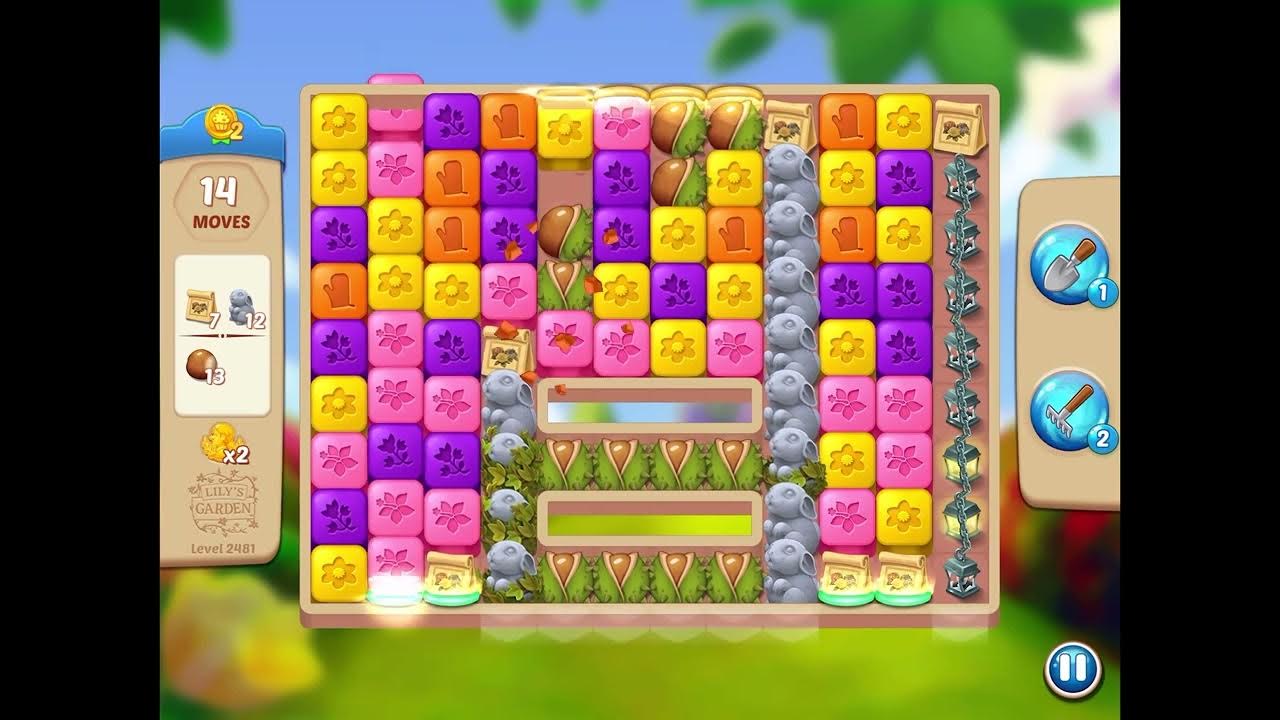 Lily's Garden Level 2481 🌼 🐌 YouTube