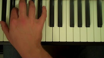 How To Play a Db Minor 7th Chord on the Piano