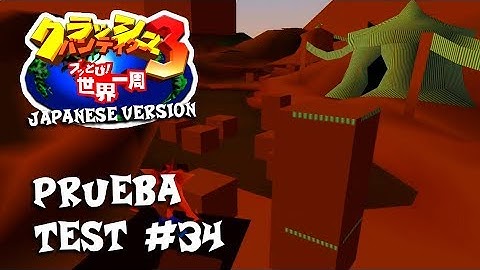 Crash Bandicoot 3 Mod | Test #34 - Chocolate Village.