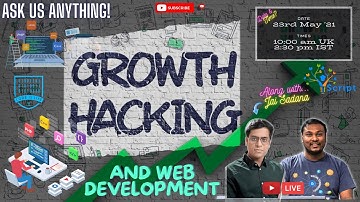 Ask Us Anything » Web Development & Growth Hacking « Praveen Kumar Purushothaman | Jai Sadana