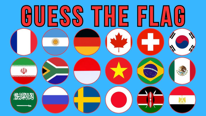 NÃO ERRE A BANDEIRA - COPA DO MUNDO- Guess ALL The Flags In The World