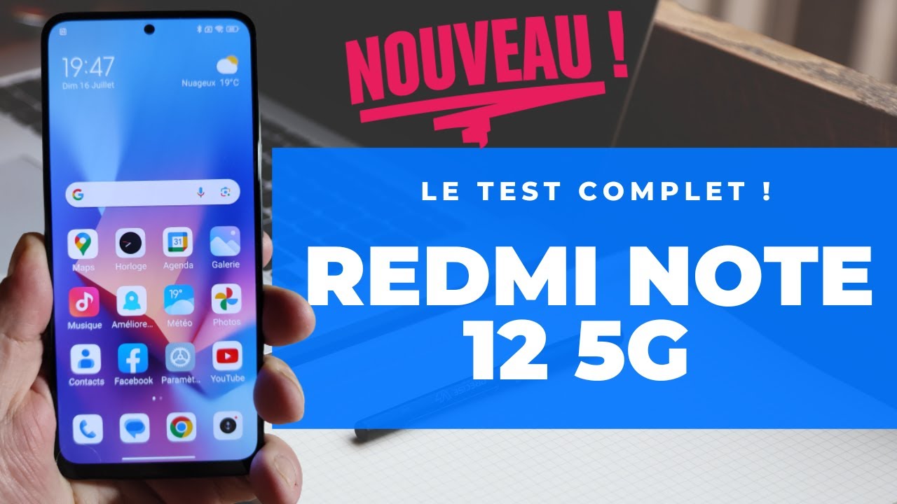 Xiaomi Redmi Note 12 5G :  propose ses 6 derniers exemplaires à moins  de 180 € pour préparer la rentrée !