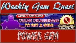 Kingdom Hearts Union X (Cross) | Event | Weekly Gem Quest - Power Gem 5 (F2P Setup)
