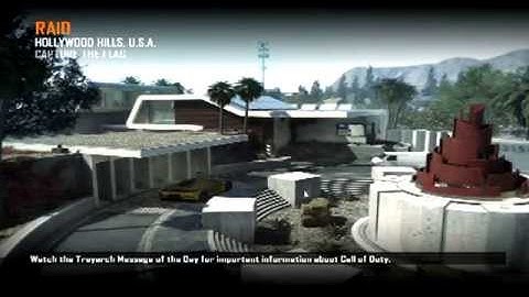 Call Of Duty Black Ops 2: Capture The Flag On Raid W/Bots