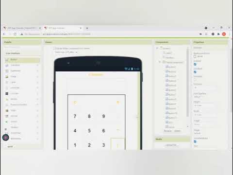 How to make Calculator in MIT App Inventor - YouTube