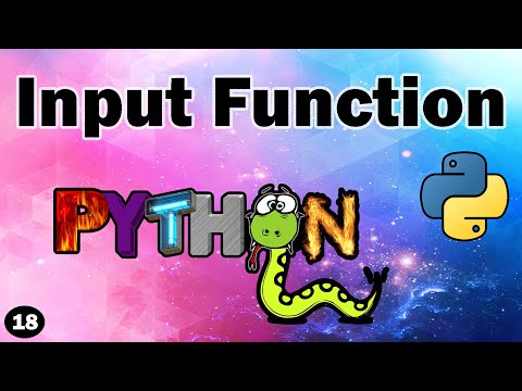 Getting user input in python. Get the input and save it to a variable. The input function in python