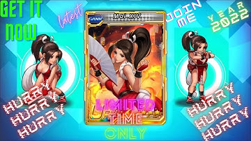 KOF 98 UM OL Time Limited Chest 2022 MAI XIV GANK Global Version In 19K Gems server 79