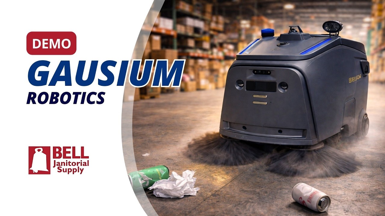 Gausium Autonomous Floor Cleaning Robots | Features, Mapping Demo & Overview