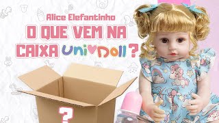 Unboxing Bebê Reborn Alice Elefantinho UniDoll - Coleção 2020