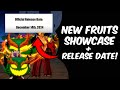 BLOX FRUITS NEW DRAGON , GAS FULL SHOWCASE AND RELEASE DATE! UPDATE 24