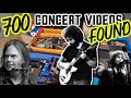 FOUND 700 CONCERT BOOTLEG VIDEOS!! Grateful Dead DYLAN Neil Young and MORE!!