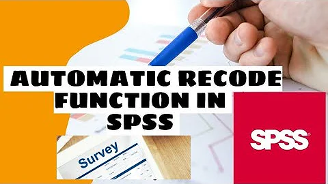 Automatic Recode - Categorical String Variables to Labeled Numeric Variables in SPSS