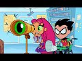 The Cast - Starfire Checks On Poor Robin