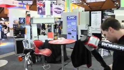 Hi-Tech Metrology Romer articulated arm portable coordinate measuring machines at Austech 2012