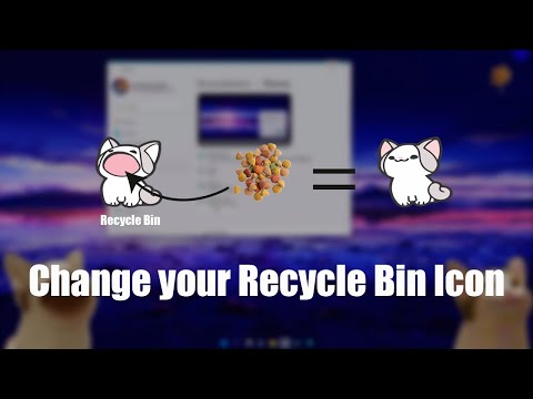 Customize Your Windows 11/10 Recycle Bin Icon with a Pop Cat! 🐱🗑️ | Step-by-Step Guide