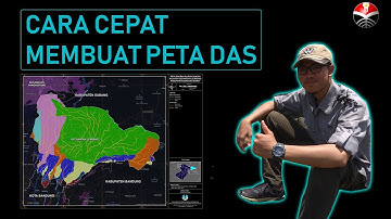 WOW! Cara Cepat Membuat Peta DAS (Daerah Aliran Sungai) Menggunakan Software ArcGIS | SAIG 4B