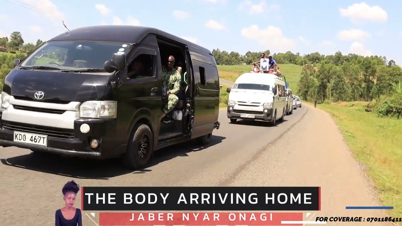 The body of my lovely wife heading to our Village at Siruti. 😭😭😭😭