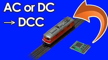 How to convert a AC Locomotive to DCC