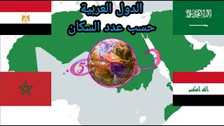 أكبر 10 دول عربية حسب عدد السكان 2023