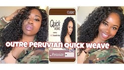 The Best Affordable Curly Wig Ever!! Outre Peruvian Quick Weave