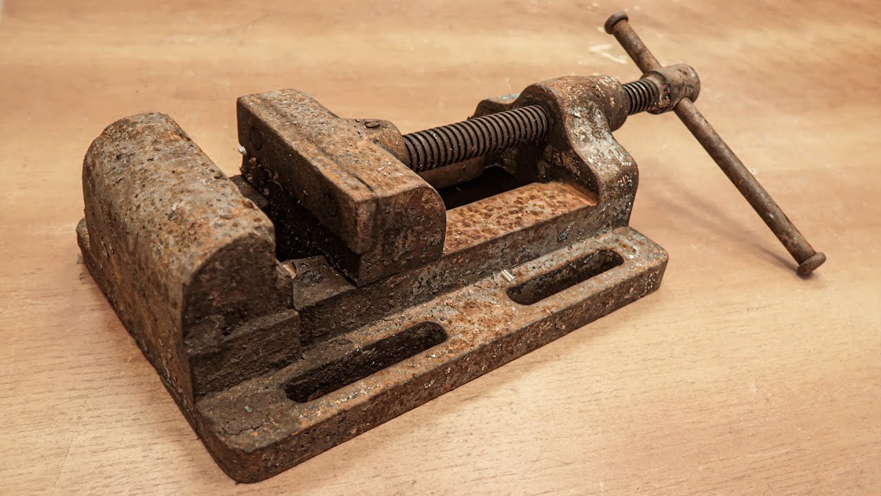 Big Drill Press Vise Restoration Big Drill Press Vise Restoration