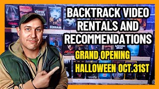 Backtrack Cinema: Video Store  Rentals - Eps #1 -  Grand opening with Horror rentals