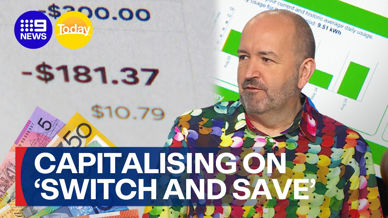 ⁣Capitalising on ‘switch and save’ to maximise savings | 9 News Australia