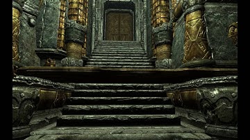 GAME - SKYRIM - DRAGONBORN -  Nchardak Workshop Stairs - TheZuell