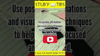 STUDY TIPS  |CRASH COURSE START |CALL US 9671861500 sainikschool motivation studytips education